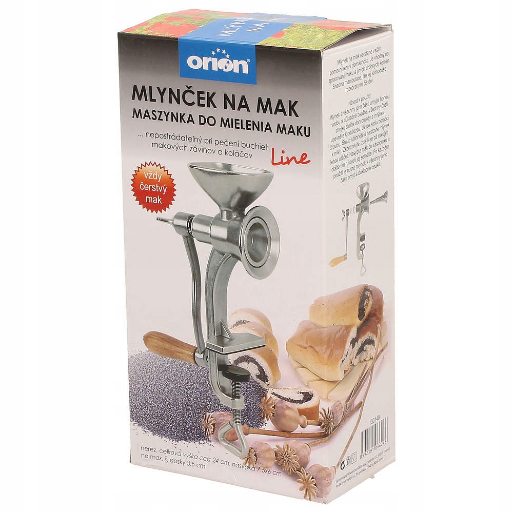 MASZYNKA młynek DO MIELENIA MAKU ręczna żeliwna Kod producenta 130140