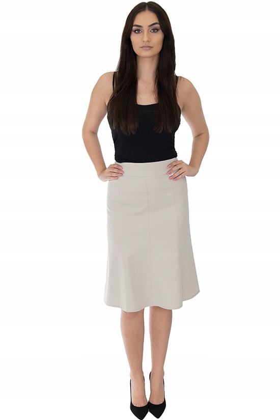 SPÓDNICA BAWEŁNA ROZKLOSZOWANA (38-52) KOLORY r.44 Marka inna