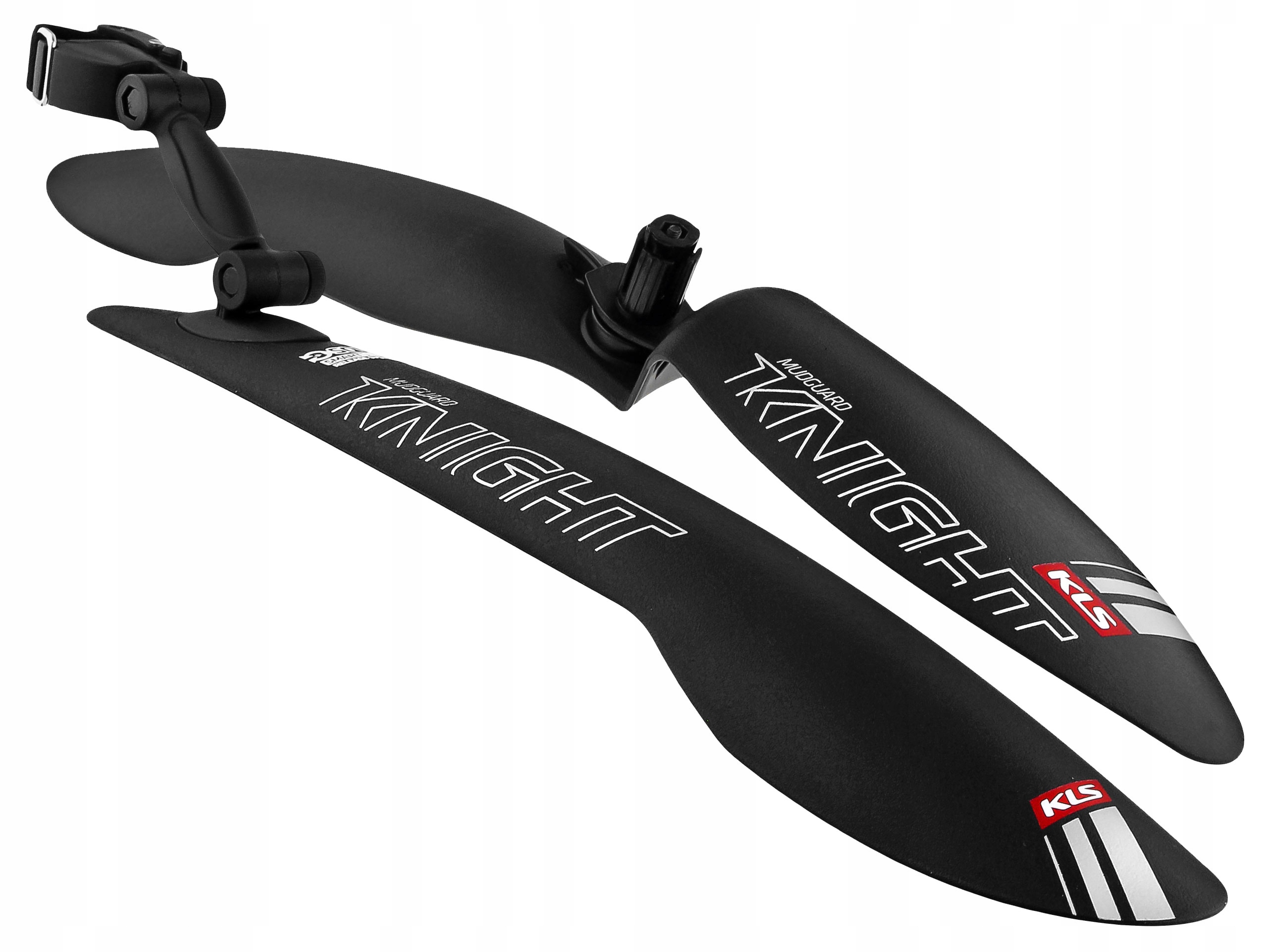 Zestaw Błotniki Rowerowe Kellys Knight Czarne Komplet Mtb 26-29''