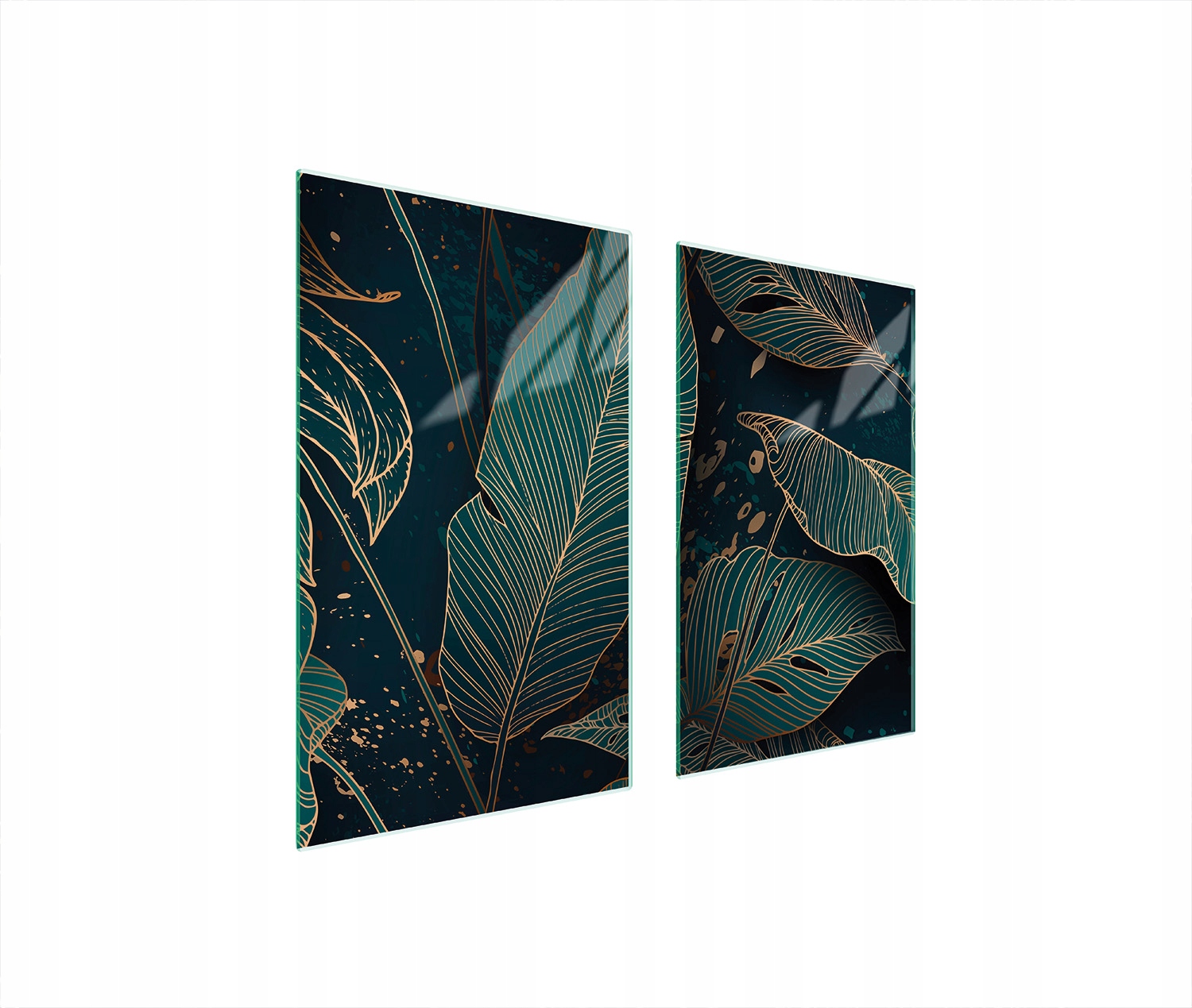 Skleněná Ochranná Deska Na Sporák 75x52 Listy Tvrzené Sklo