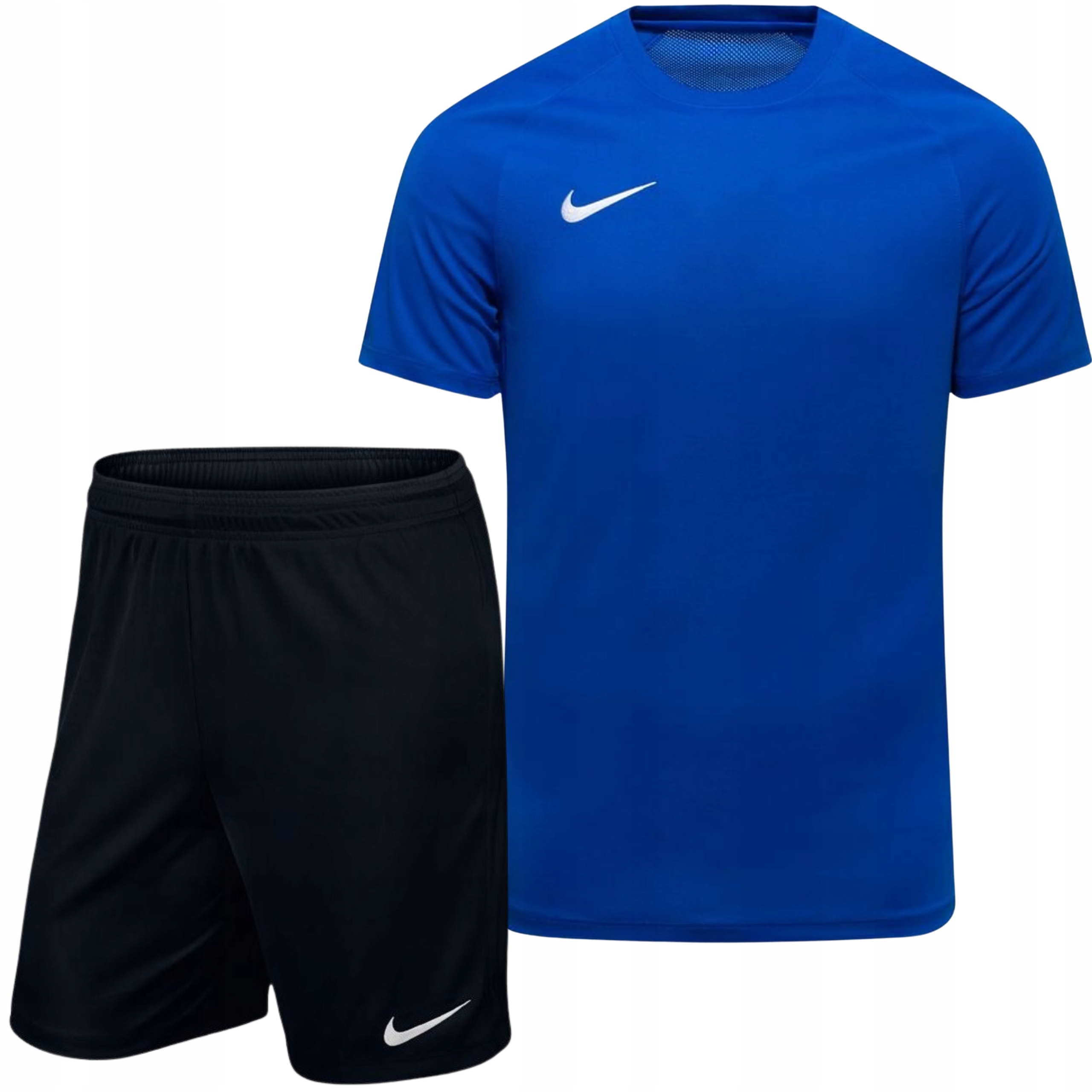 Zestaw Nike Niebieska Koszulka T-shirt Spodenki Czarne Dri-fit r. XXL