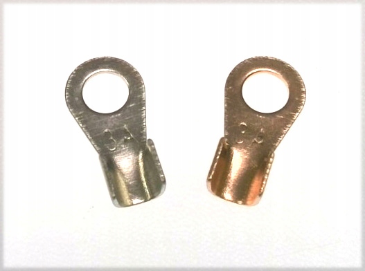 [STcs] KONOM4 Końcówka oczkowa 3A Konektor miedziany cynowany _x10szt