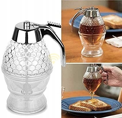 Dozownik, dyspenser, do miodu, akrylowy, 250ml Stan opakowania oryginalne