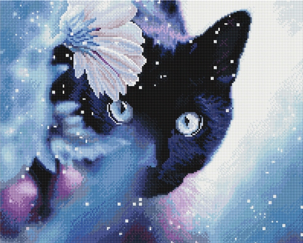 Diamantová mozaika na kroně 40x50 Ipicasso-pl