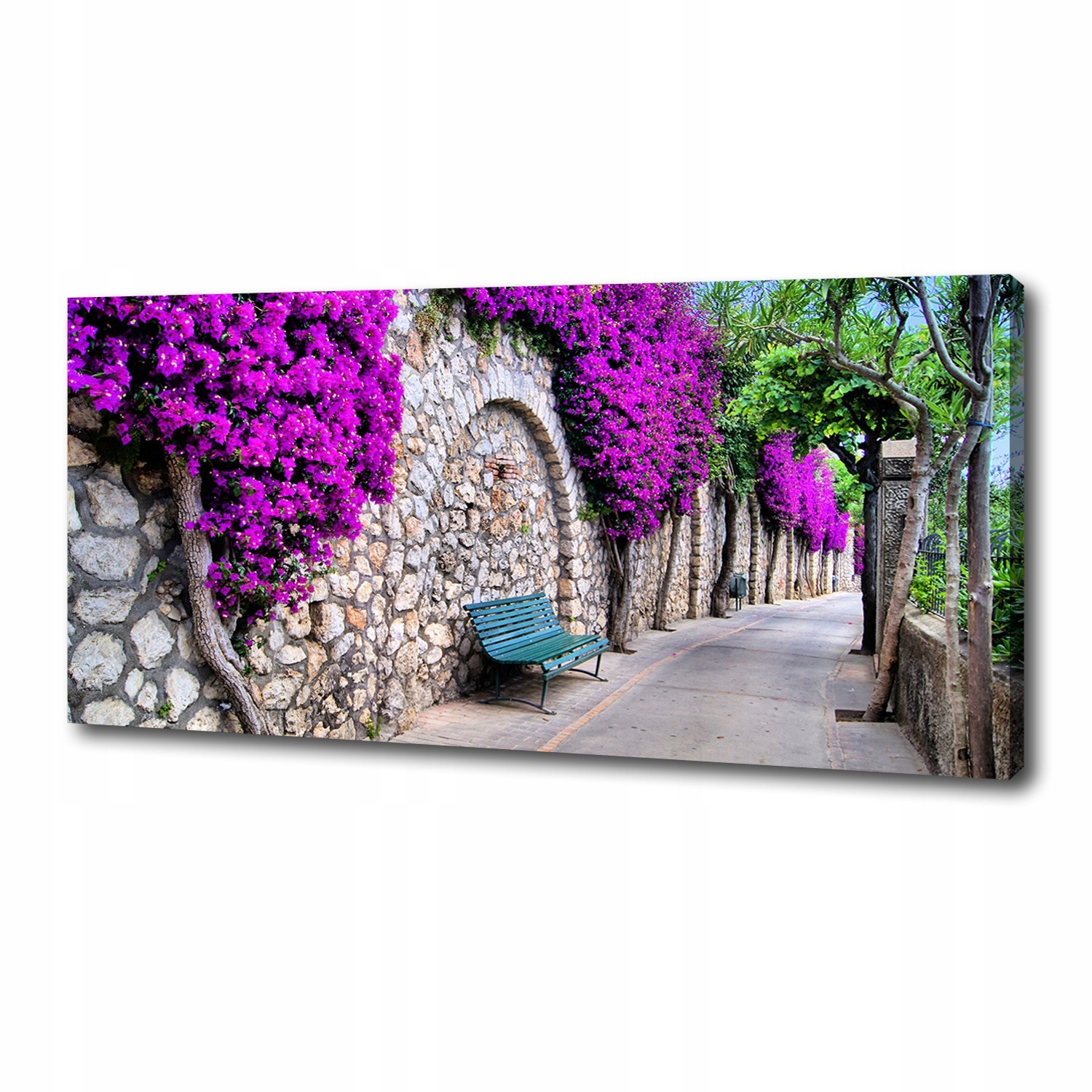 

Foto obraz na płótnie Urokliwe uliczki 125x50 cm