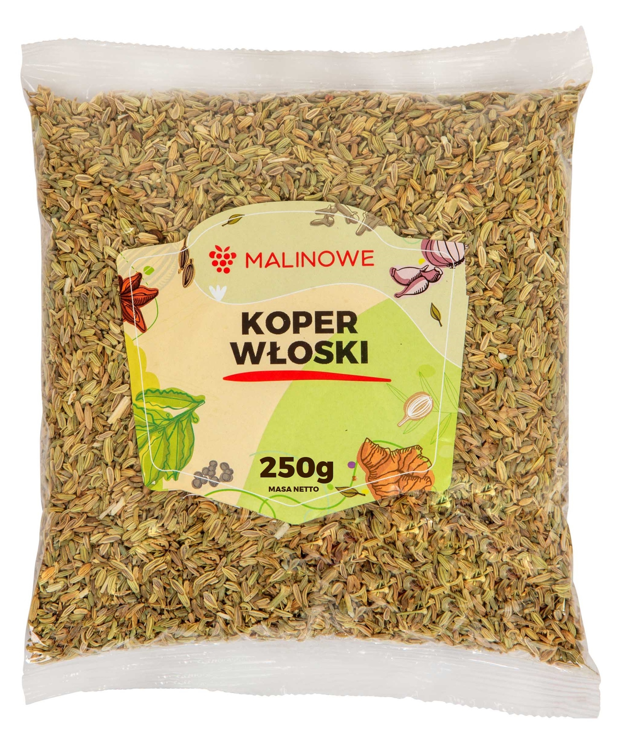 

Koper włoski nasiona zioła układ trawienny 250g