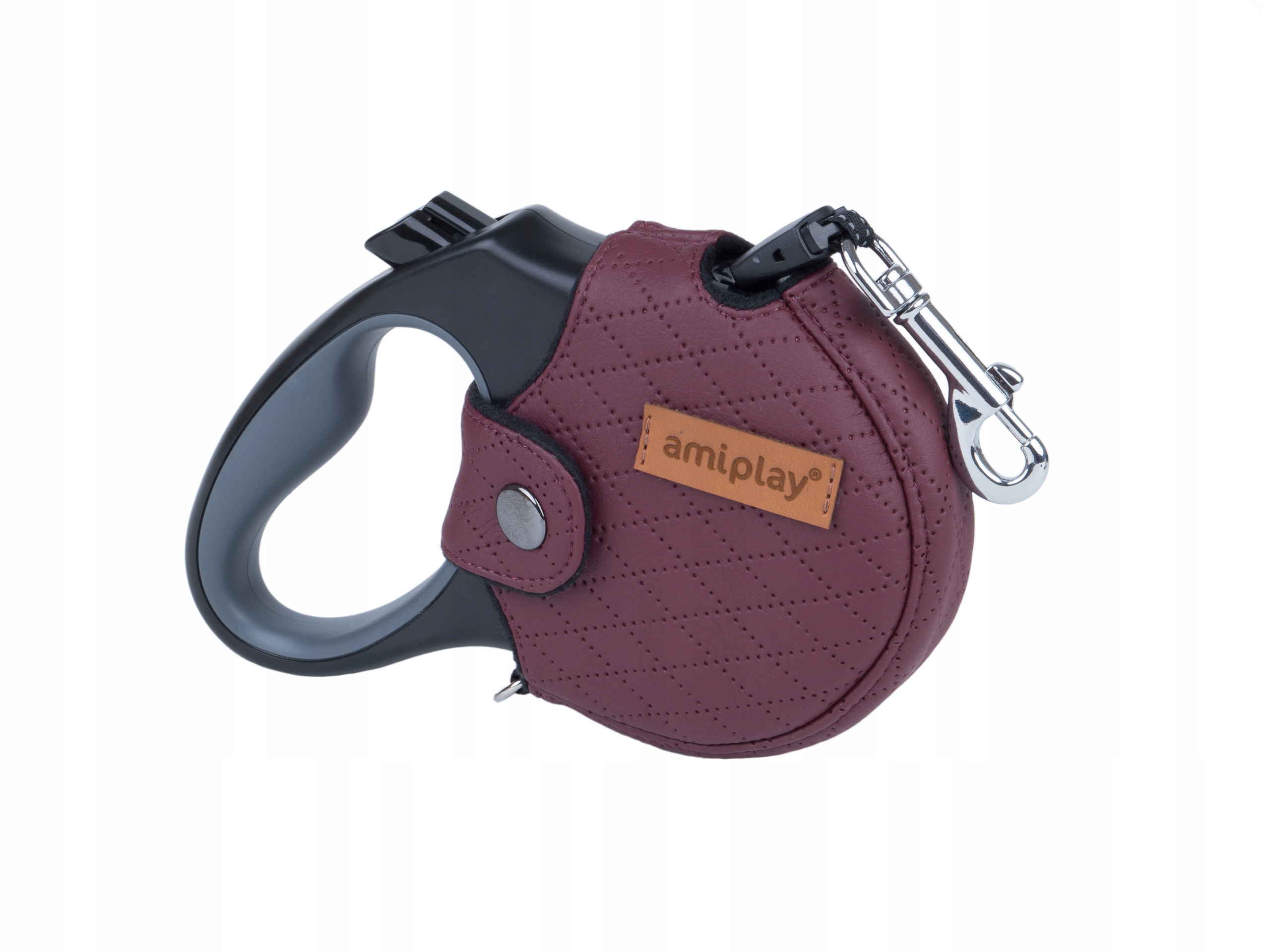 

amiplay Smycz z obudową Cambridge L 25 kg Bordowa