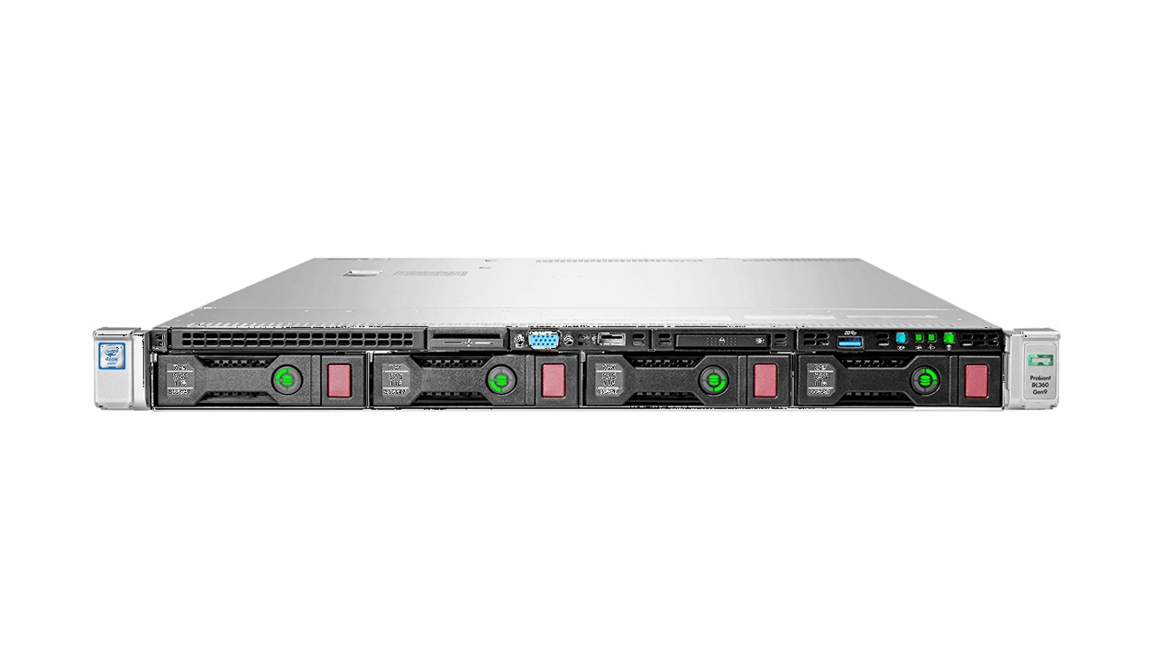 HPE DL360 Gen9 4LFF + 4SSD, P440AR, 2x 500W, CTO