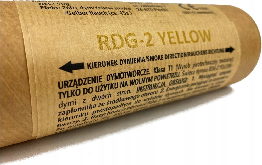 

Granat Dymny Sesja Żółty Bardzo Gęsty
