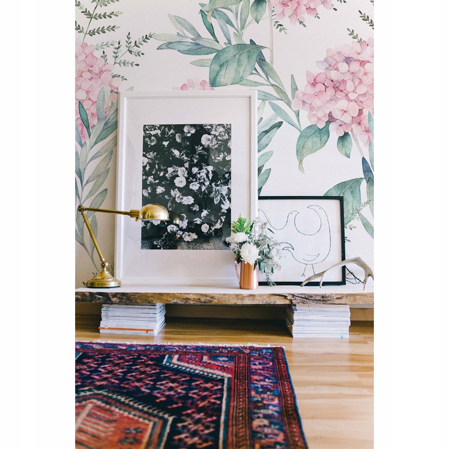 

Flizelinowa fototapeta Jasnoróżowe kwiaty 208x146