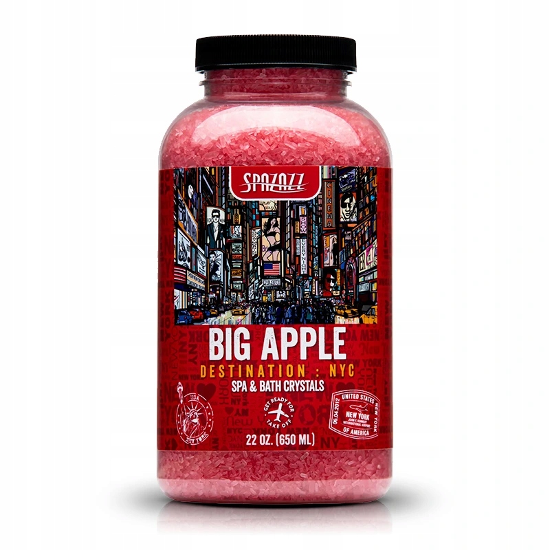 Aroma vůně pro vířivky Spazazz Crystals Big Apple Nyc (650g)