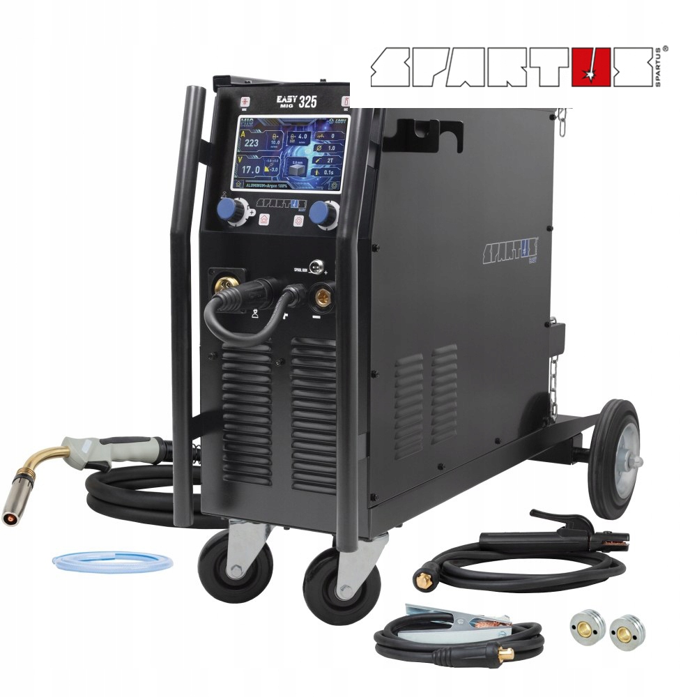 Spawarka Spartus EasyMIG 325 LCD – Mig/mag 320A, Migomat, synergiczna