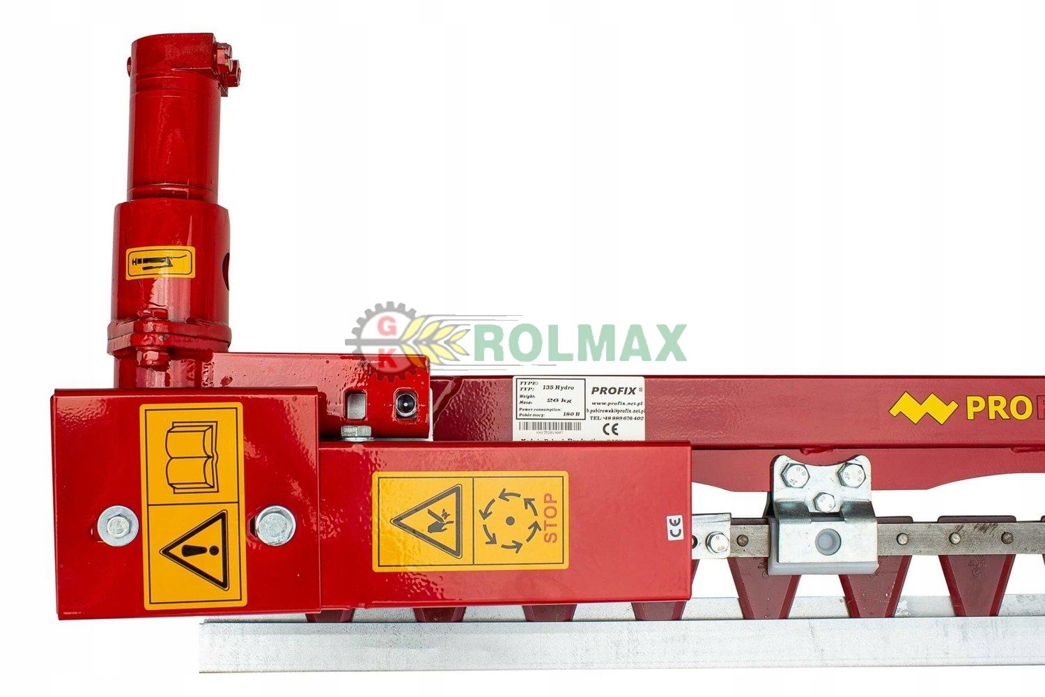 Kosa boczna do rzepaku Hydrauliczna PROFIX 135LEWA Producent części Profix