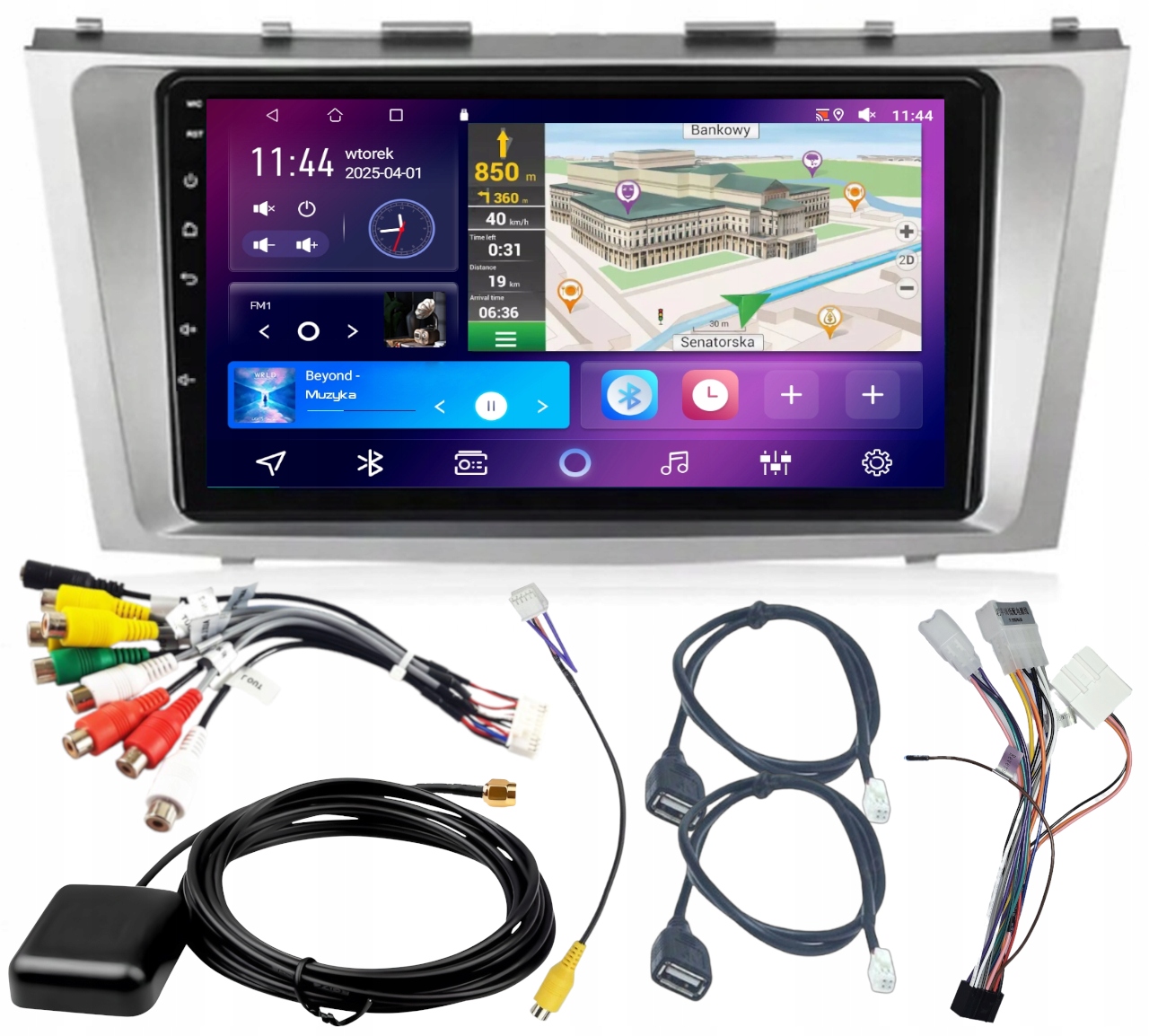 Autorádio Carplay Toyota Camry 2006-2011 Wifi Android 4GB 64GB