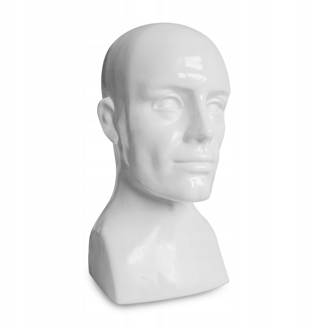 GŁOWA PLASTIKOWA MĘSKA biała PRODUCENT supermocna