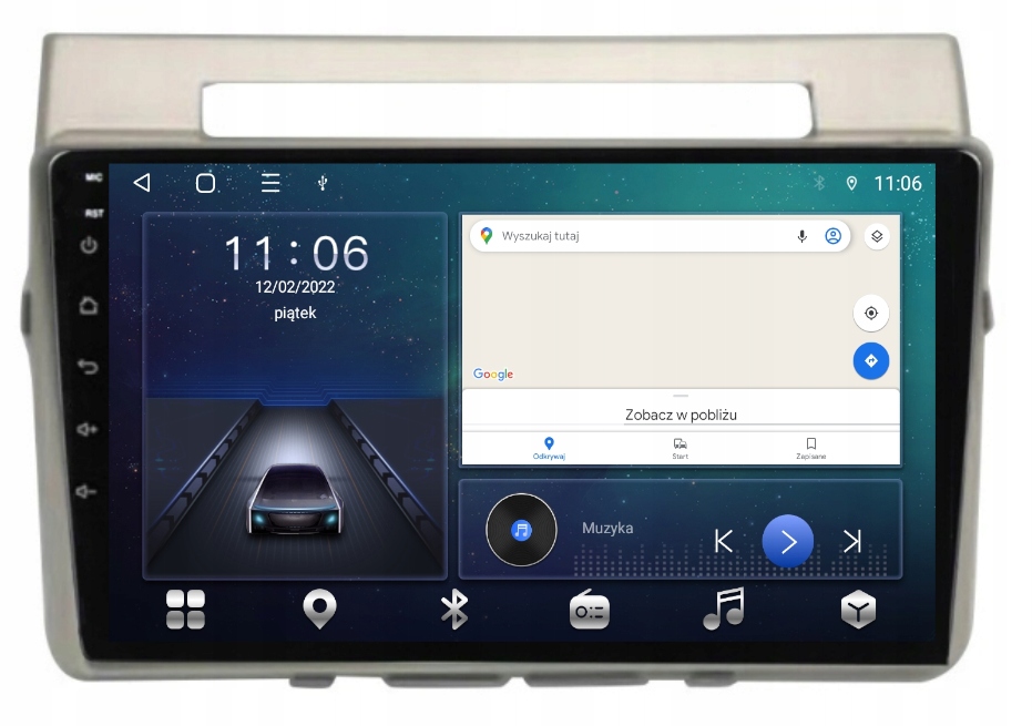 Rádio Android Toyota Corolla Verso 04-09 64GB Sim