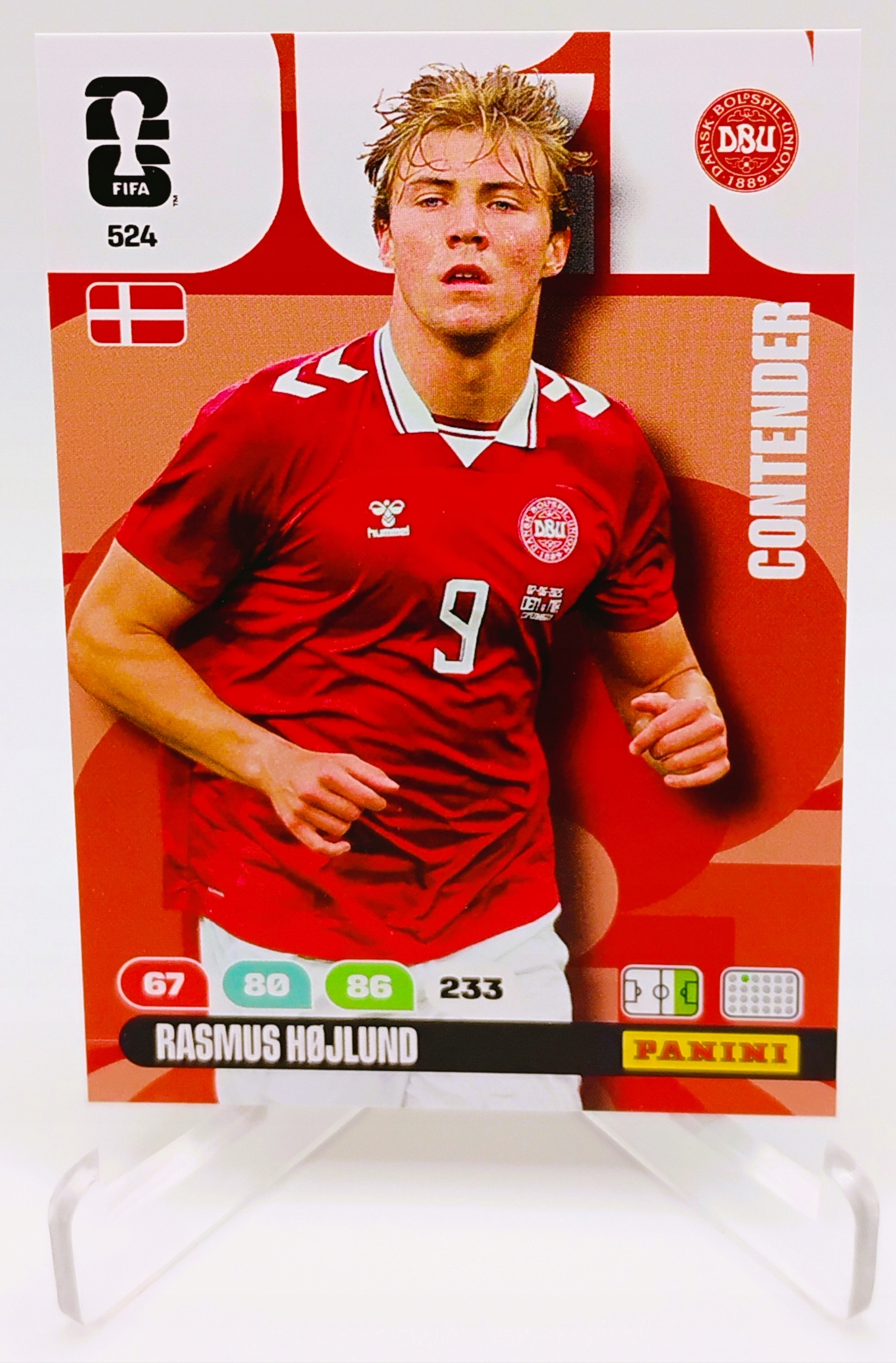 Panini World Cup 2026 Core Contender 524 Rasmus Hojlund Dania