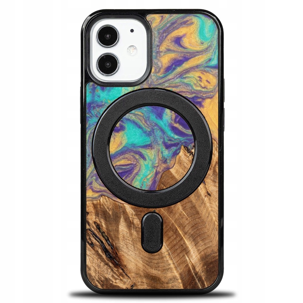 Pouzdro Bewood Unique pro iPhone 12 Mini Planety Merkur s MagSafe