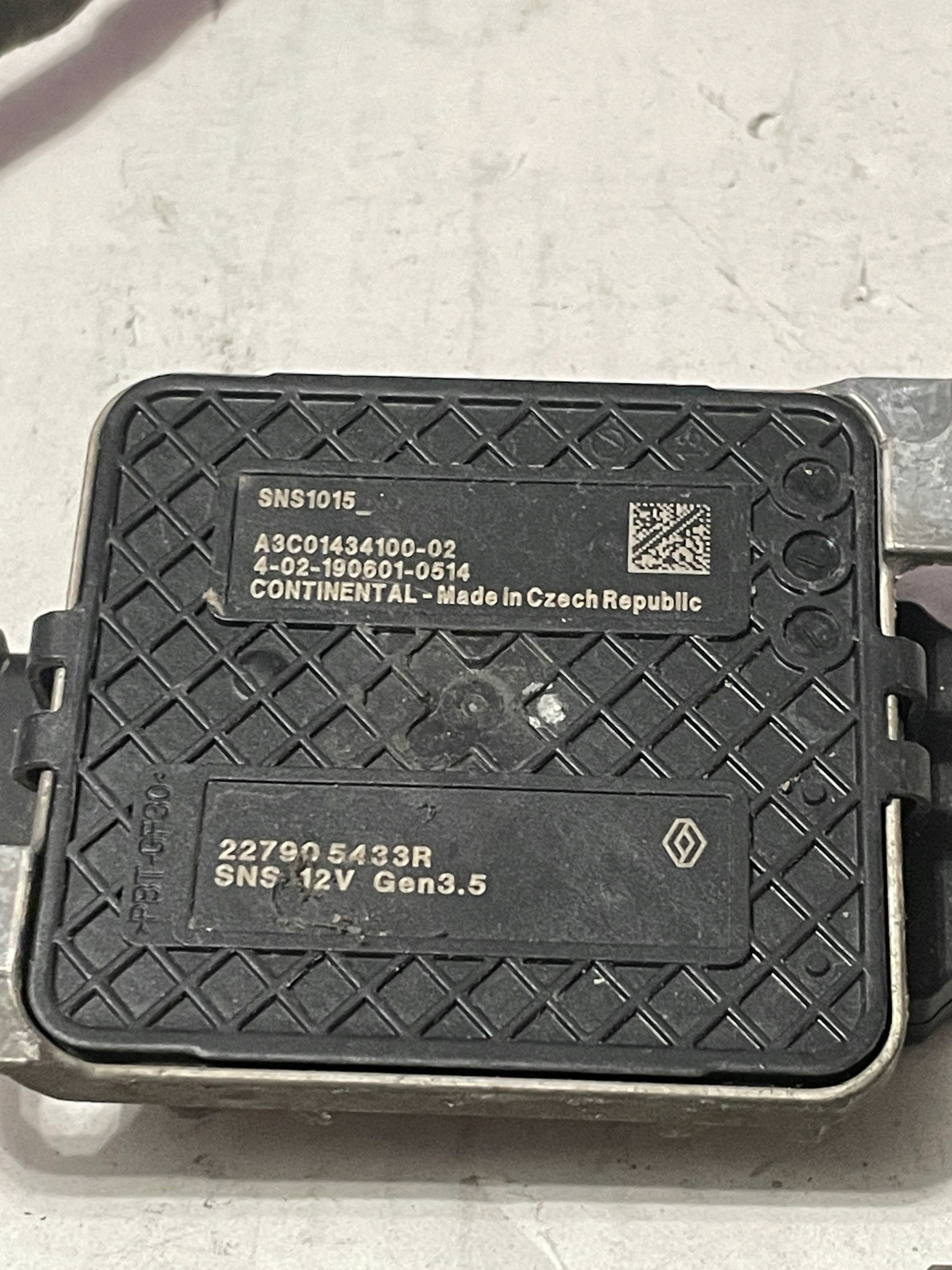 SONDA NOX RENAULT MASTER 227905433R Numer katalogowy części 227905433R