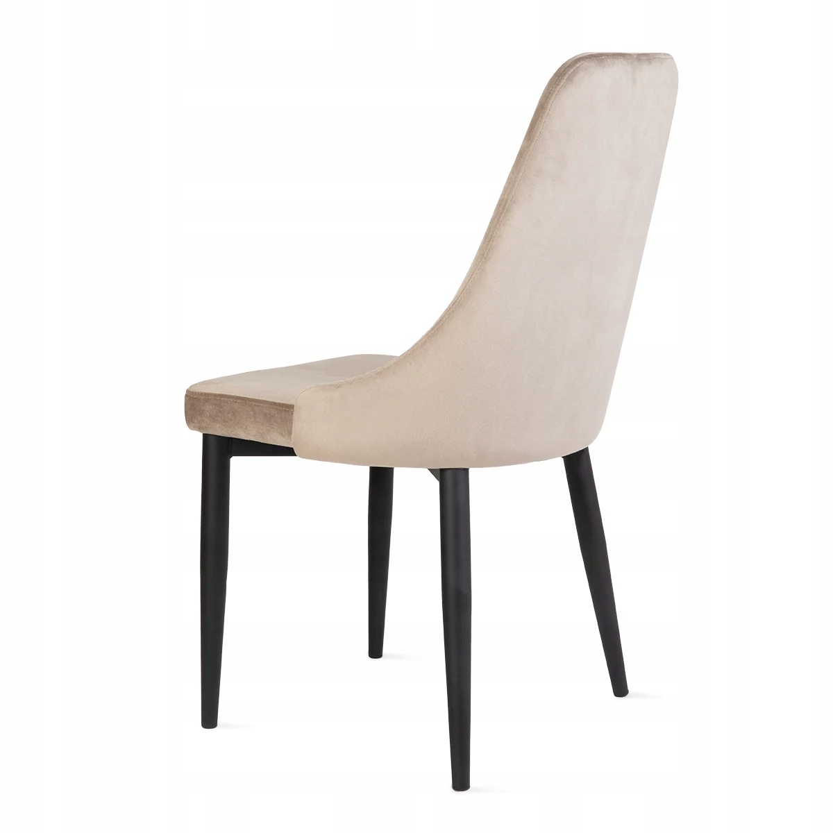 Krzesło DO KUCHNI SALONU LOUIS welurowe HOMLA Głębokość mebla 59 cm