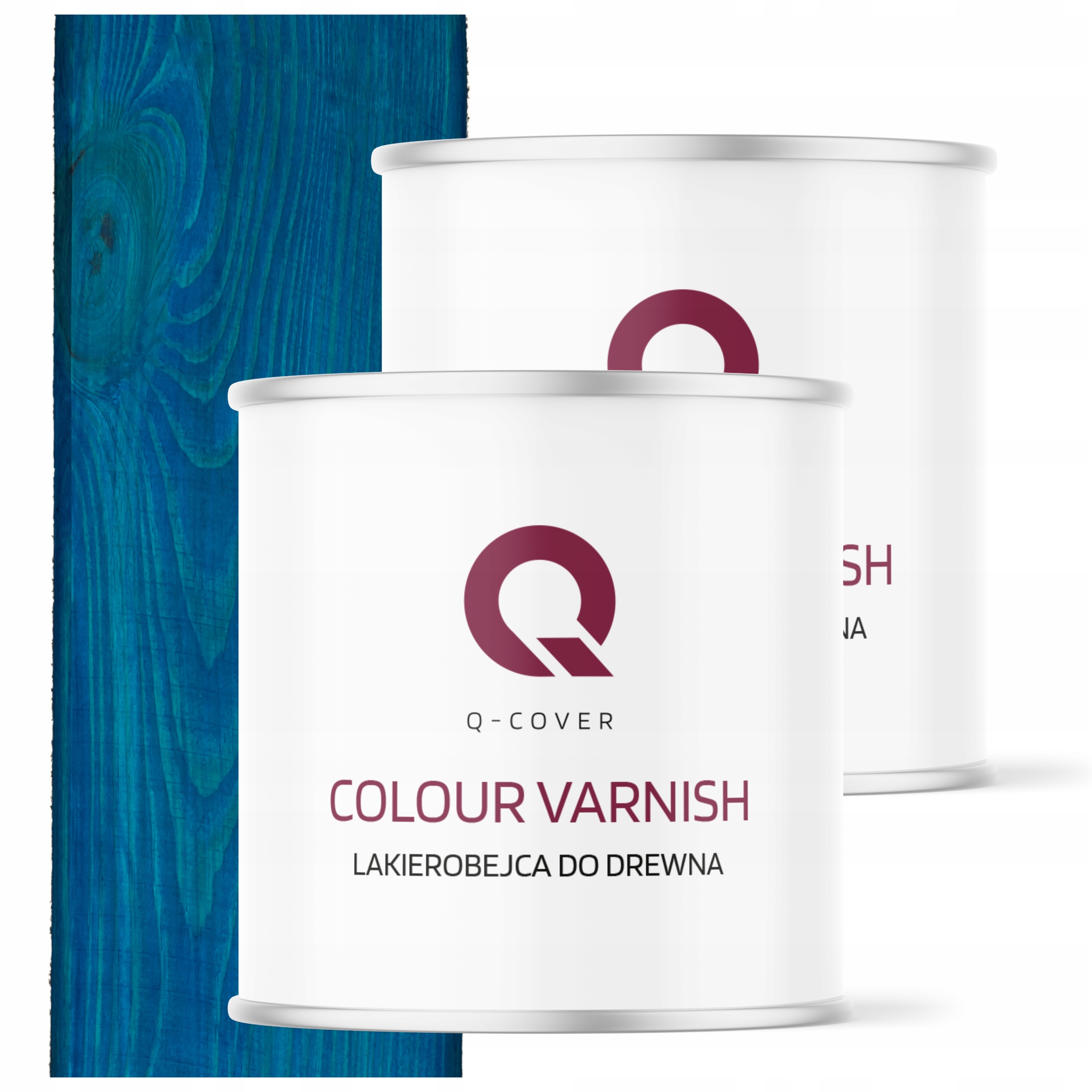 Lakierobejca na drevo záhradného nábytku Dekoratívna modrá polomatná 2,5L