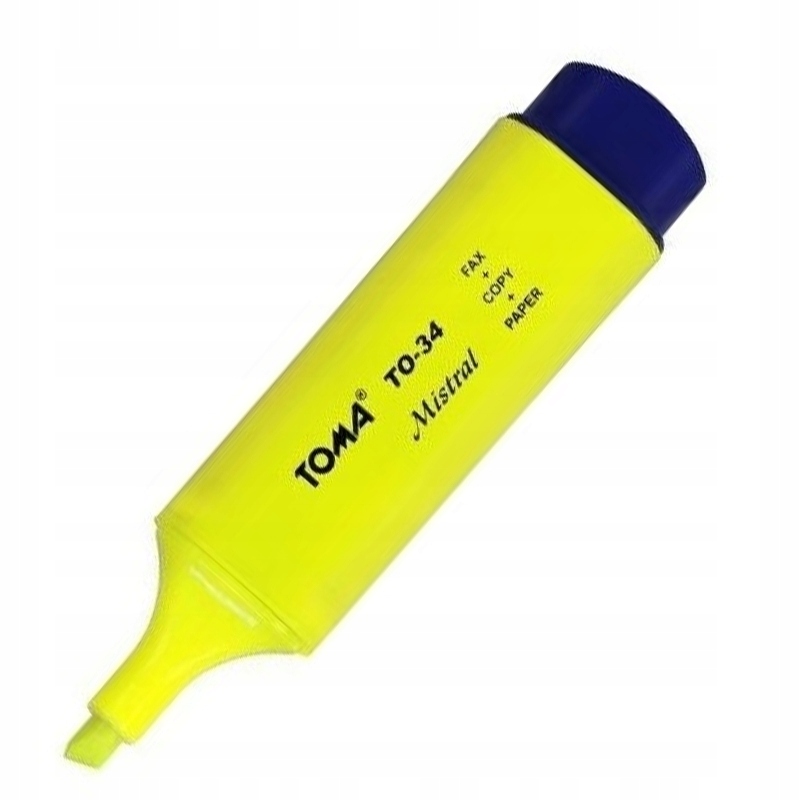 

Zakreślacz Marker Toma Mistral Żółty