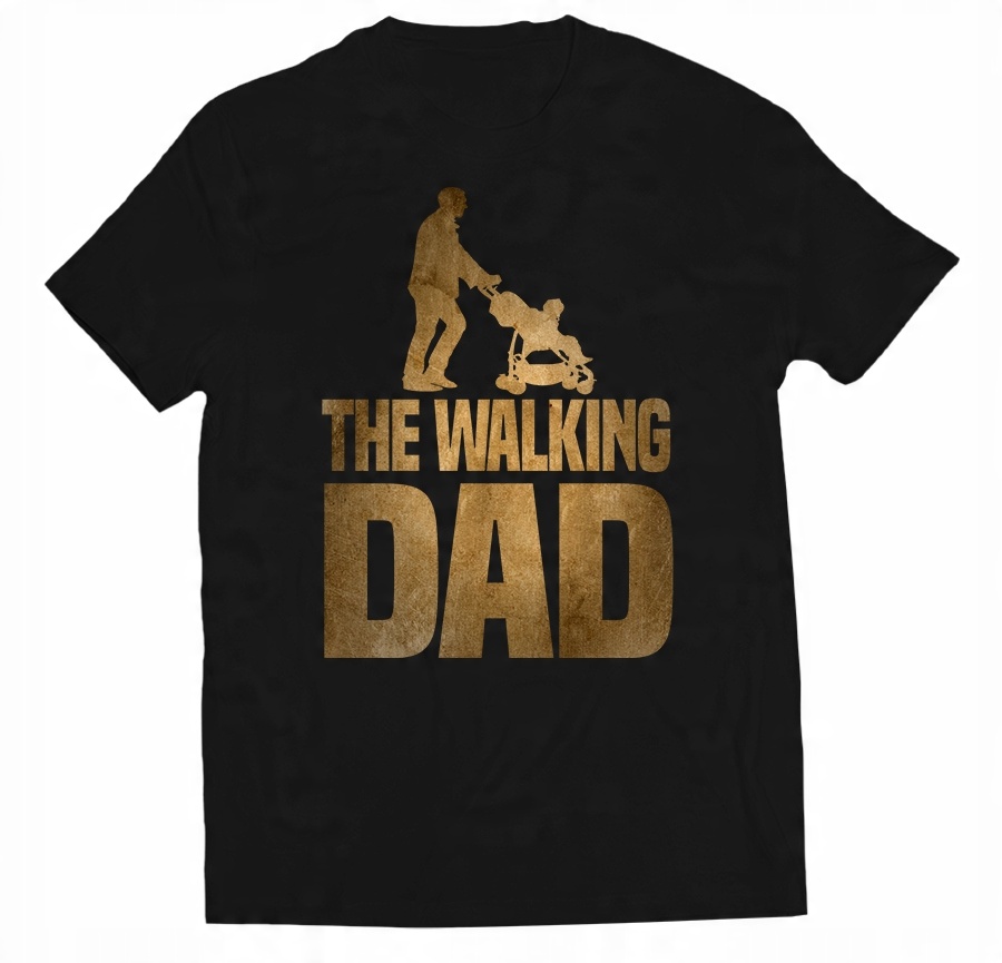 

Koszulka Na Dzień Ojca Dla Taty Walking Dad XL