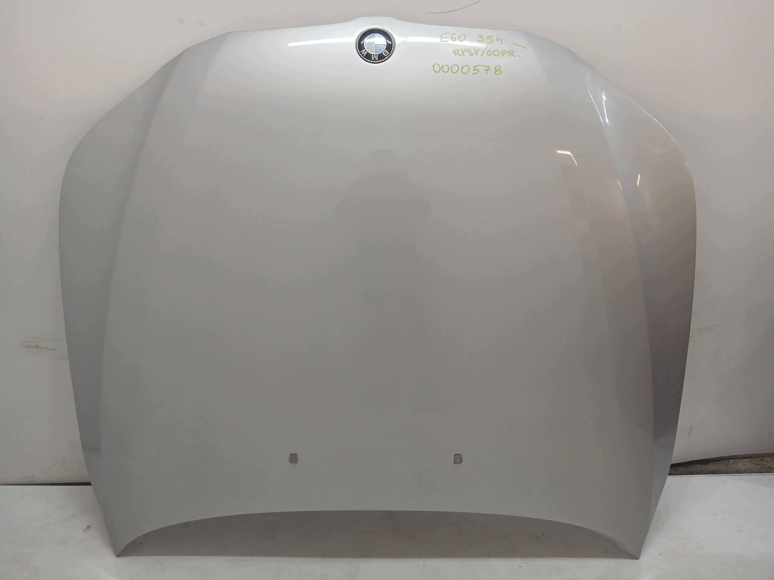 capot BMW E60 E61 TITANSILBER 354/7
