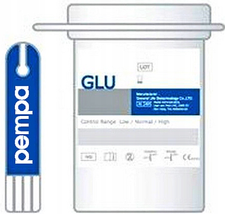 

Paski Pempa Benecheck Do Pomiaru Glukozy We Krwi