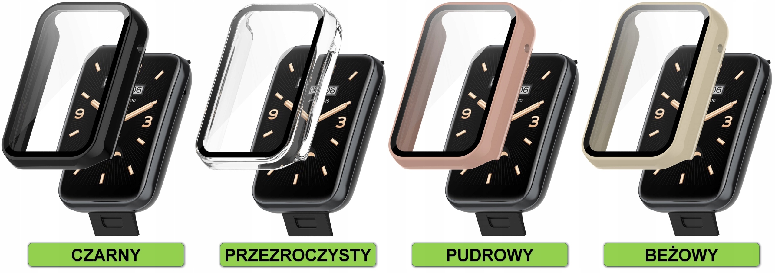 ETUI OCHRONNE + SZKŁO HARTOWANE 2w1 DO XIAOMI MI BAND 7 PRO | WYBÓR KOLORÓW Producent Inna