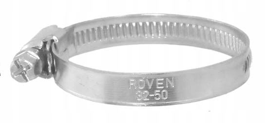 OPASKA ZACISKOWA ŚLIMAKOWA SKRĘCANA 32-50mm 100szt