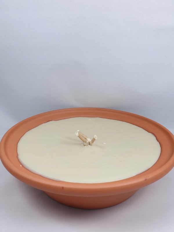 

Znicz Otwarty Gliniany zalewany Ceramiczny duży
