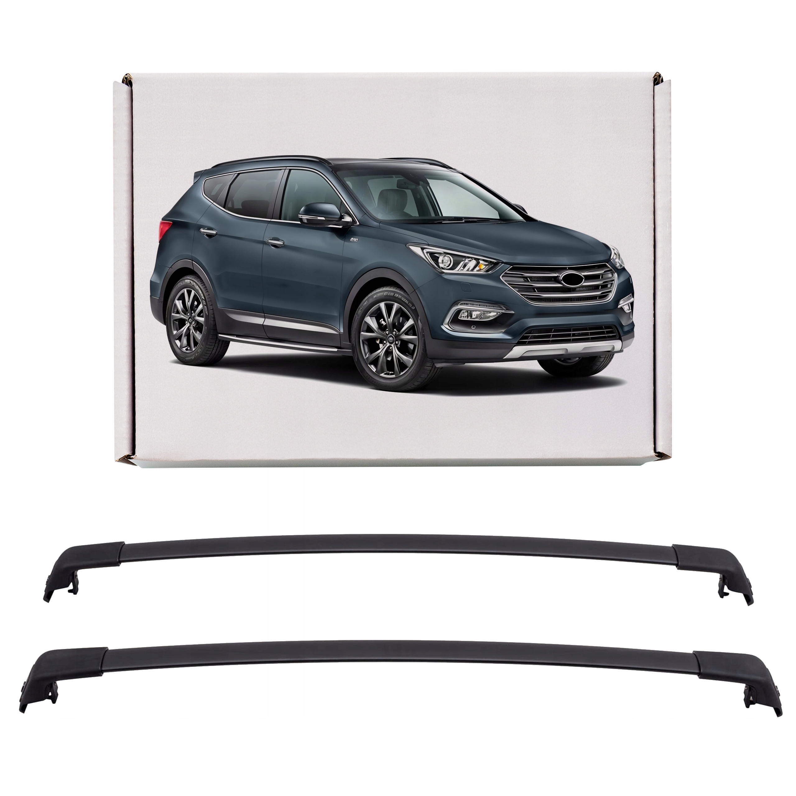 Hyundai Santa Fe III DM 2015-2018 Nosiče Strešných Lyžín Po Facelifte 4Z021ADU01