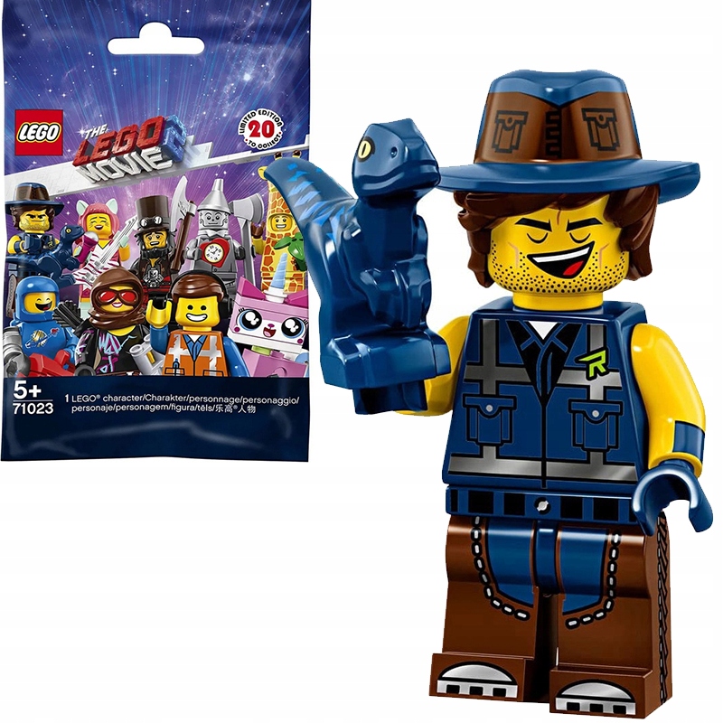 Lego Minifigures 71023 The Lego Movie 2 Rex W Kamizelce