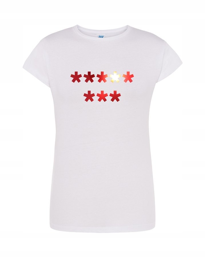 

Koszulka Anty Pis Ruch Ośmiu Gwiazd czerwony XL