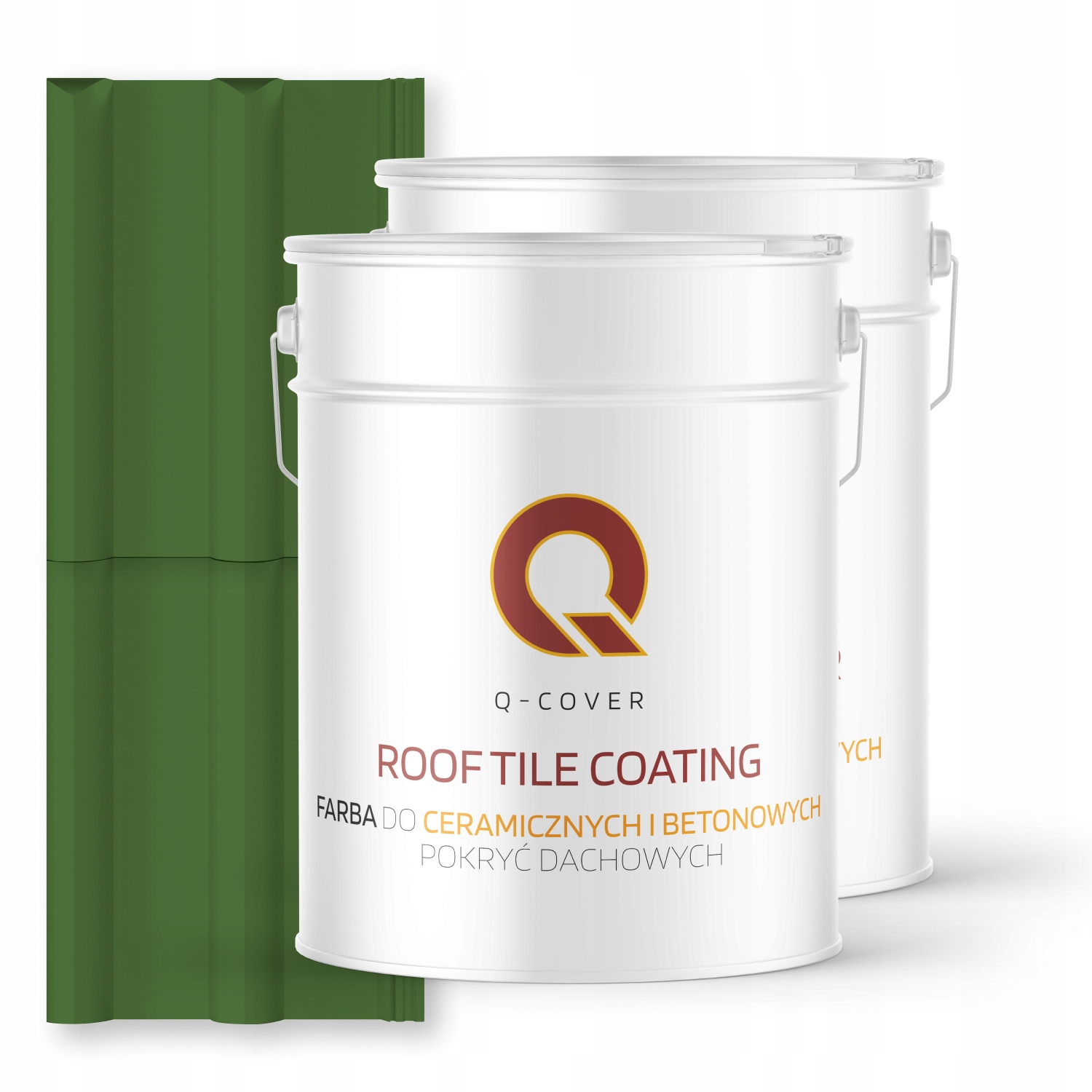 Farba Na Keramické Strechy Podklad Zelená Trávnatá Ral 6010 74 m2 Polomatná