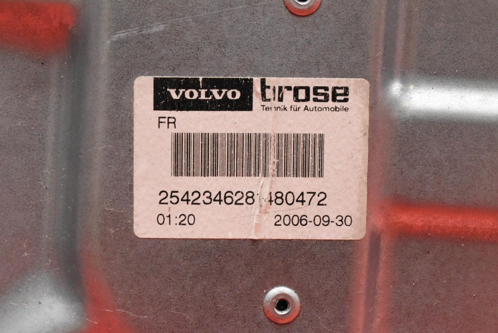 window regulator right front EU 30661066 VOLVO S80 2 II V70 3 III 06-09
