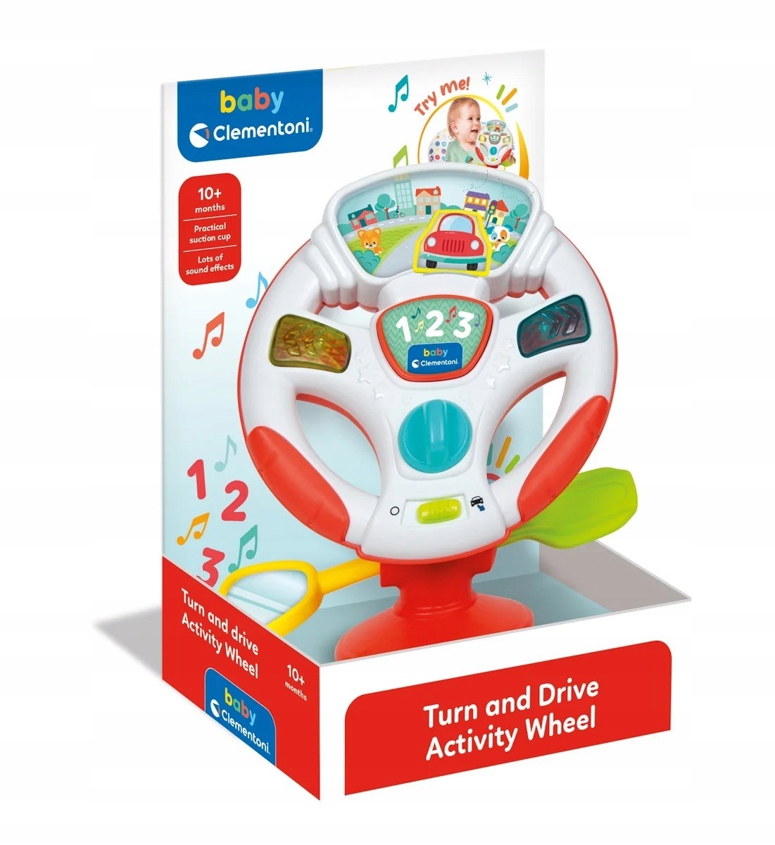 CLEMENTONI BABY ELEKTRONINIS VAIRAS 17929 Lytis unisex