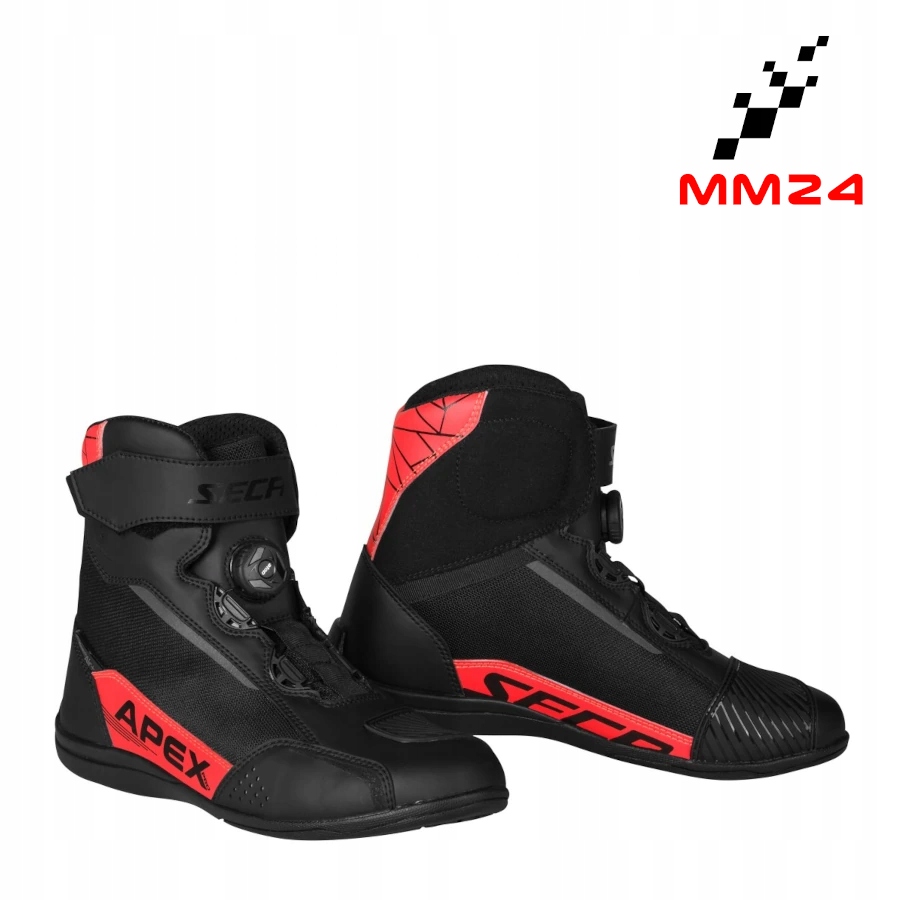 Motocyklové Topánky Seca Apex Pro Mestské Krátke, Vzdušné Na Leto 44