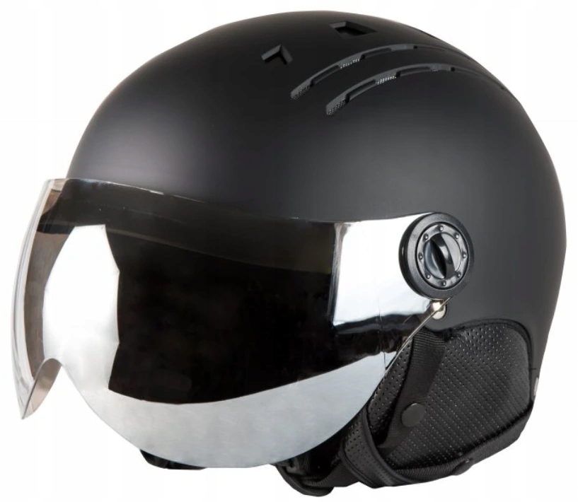 Lyžařská helma se štítem Damani Taurus Visor black A02-BLV černá 7516/M 5