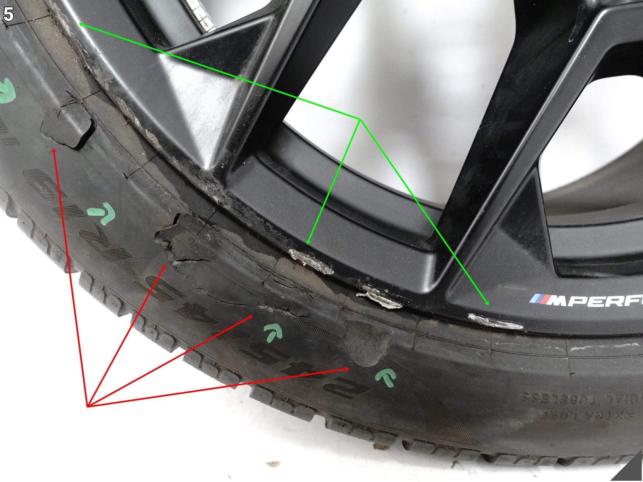 BMW 5 G60 G61 M PERFORMANCE disk hliníkový 8,5x19 ET29 5x112 cerný MAT