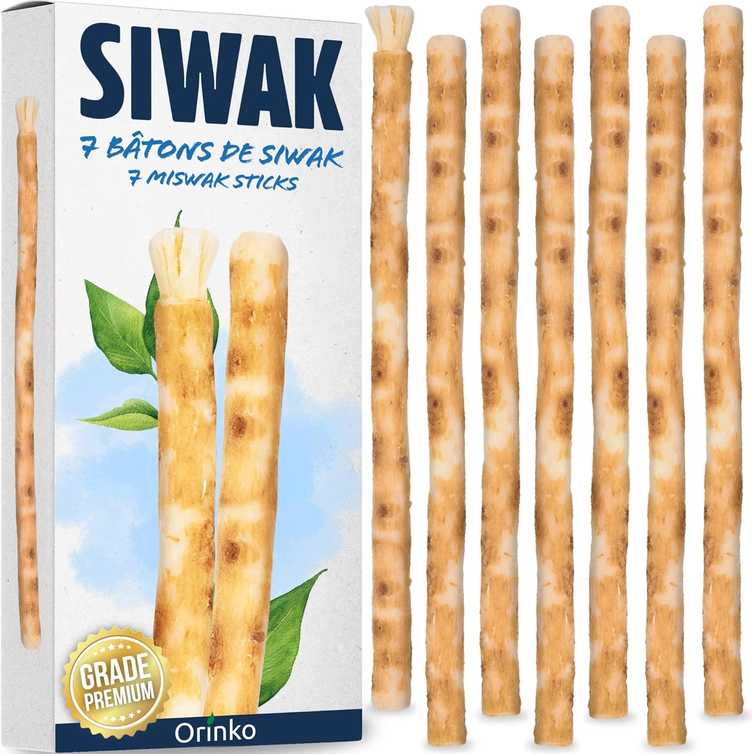Siwak Miswak 7 Sztuk – Naturalna Higiena Zębów Bez Chemii