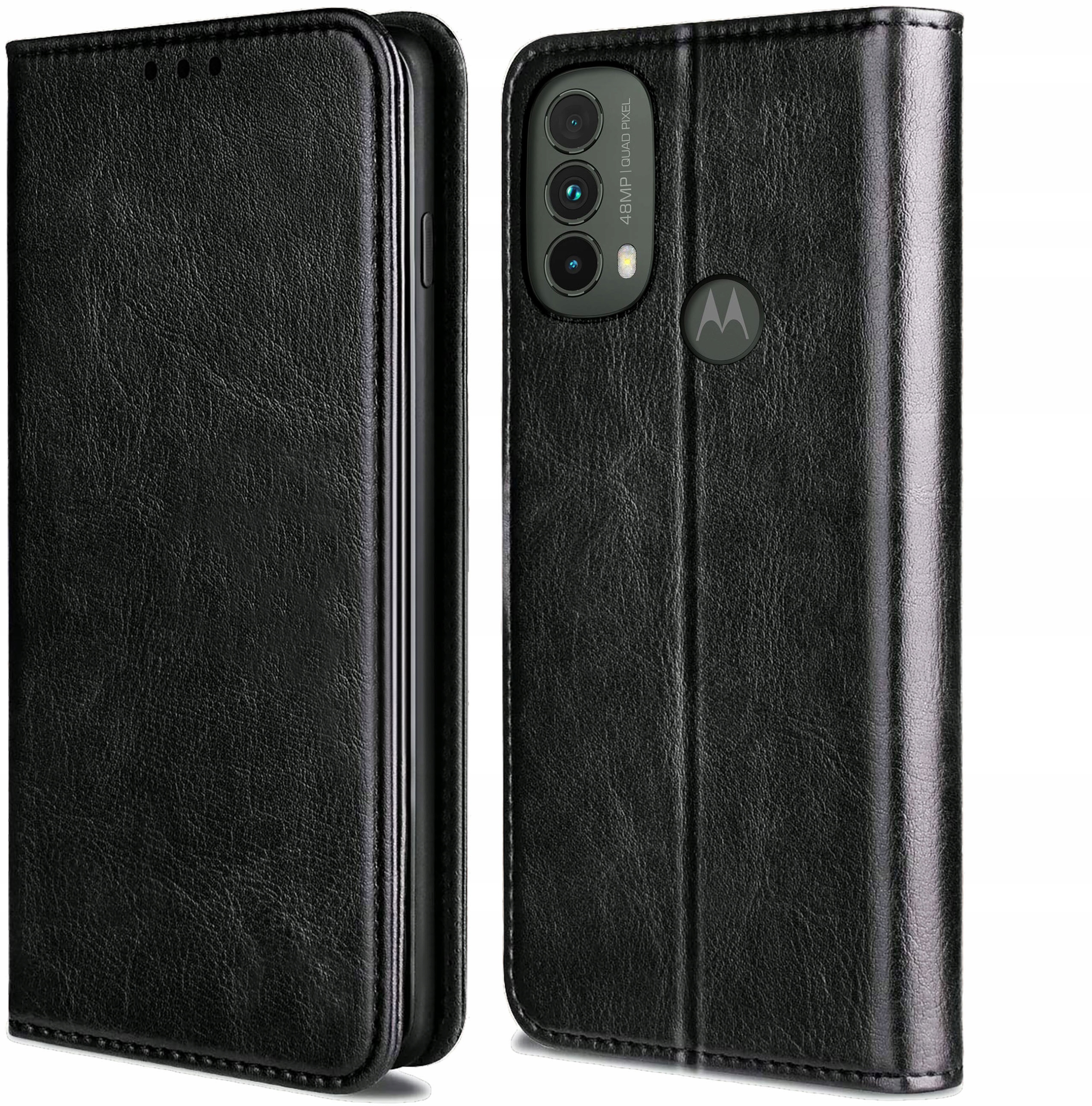 

Etui Skórzane Magnes Szkło do Motorola Moto G52