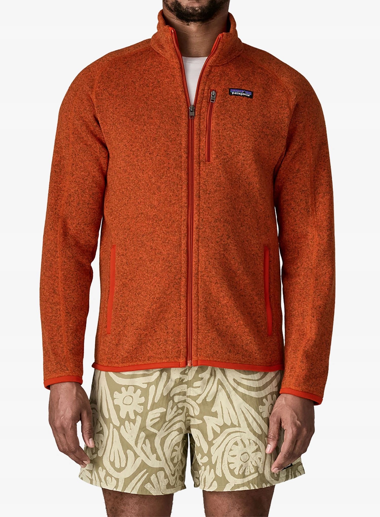 Fleecová bunda Patagonia Better Sweater Jacket coal orange XL