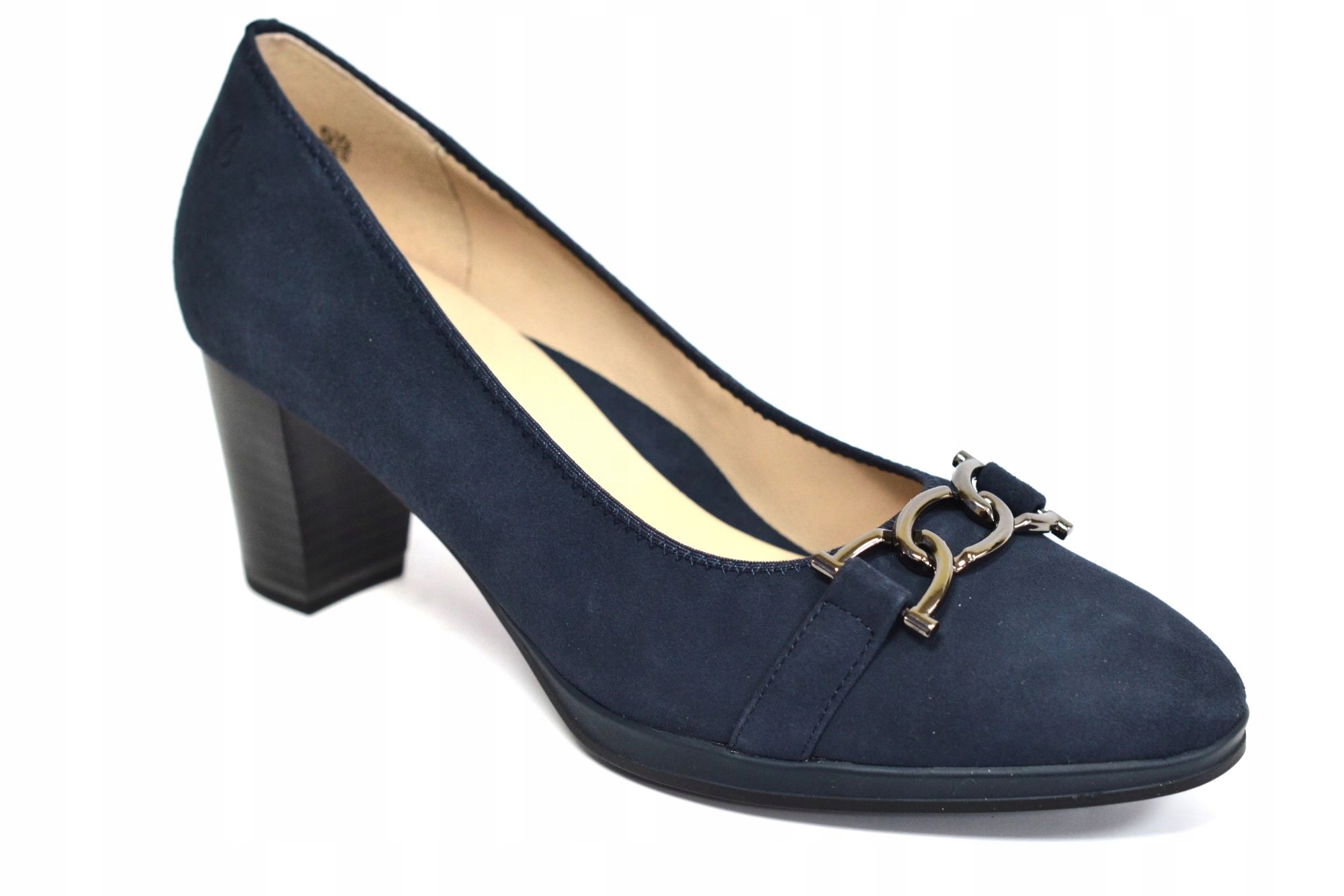 Caprice 22402-43 Lodičky Tmavě Modré Semišové Vel. 38