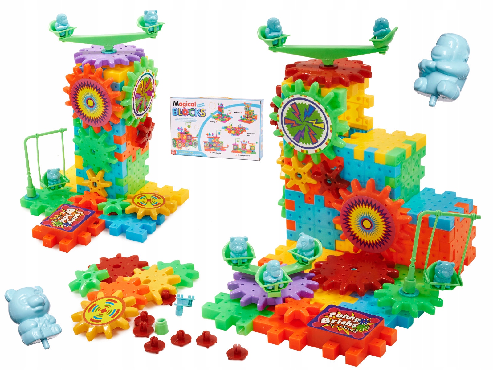 

Klocki Konstrukcyjne Magical Blocks 81szt