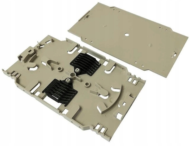 Kaseta światłowodowa na 24 spawy FO z pokrywą