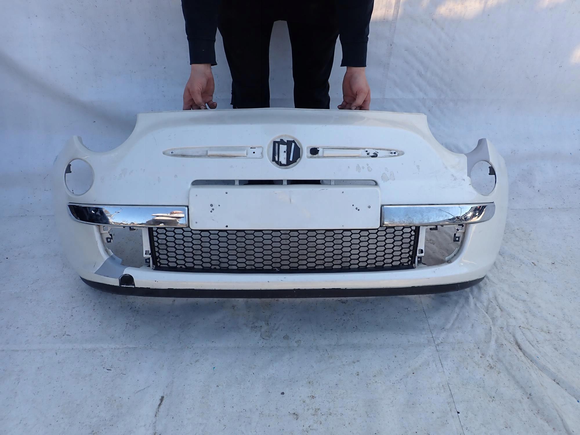 FIAT 500 07-15 bumper front front
