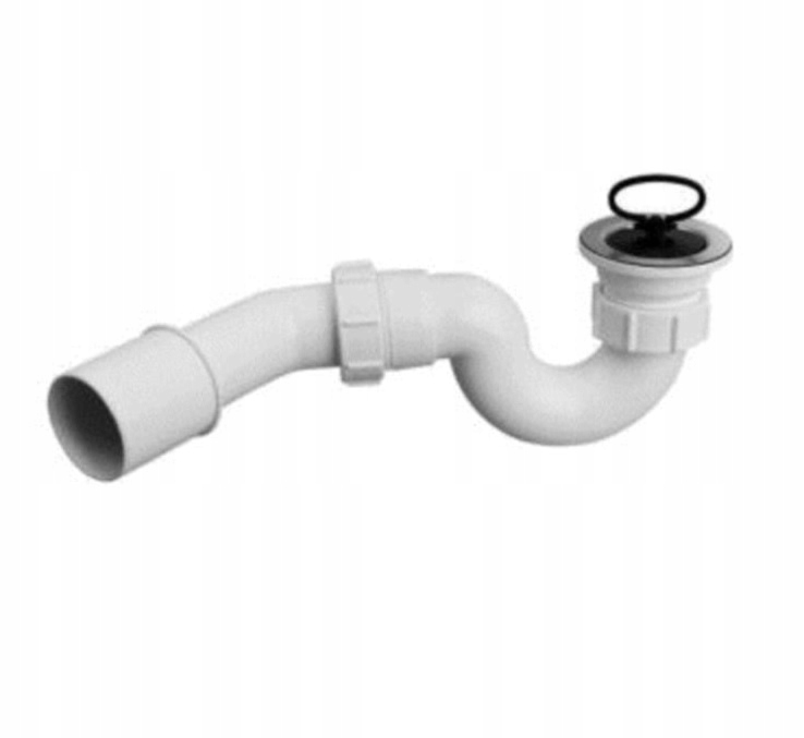 Syfon brodzikowy 6/4x50mm spust z korkiem MCALPINE