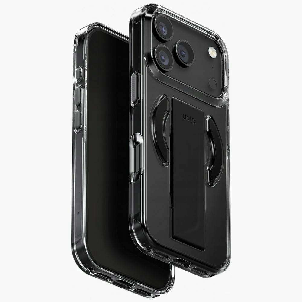 Pouzdro Uniq Heldro Air pro iPhone 17 Pro Magclick Charging, černé